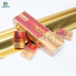 gold silver pet metalized film