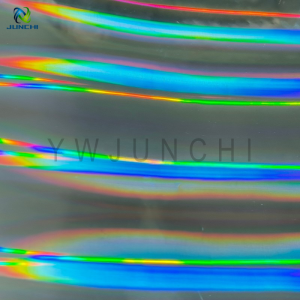 K209A 2.5cm pillar light seamless pet holographic film