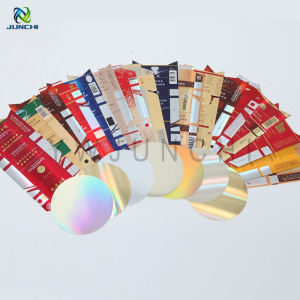 rainbow holographic paperboard