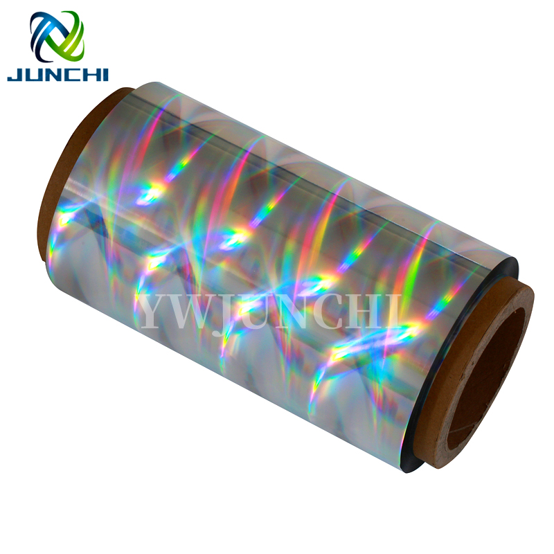ZNS metalized pvc hologram film