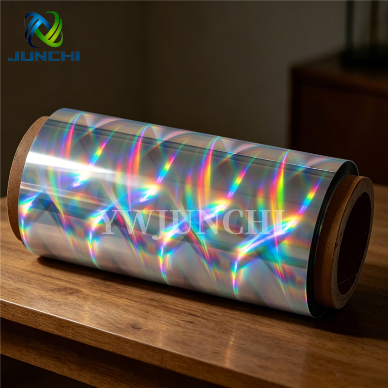 shimless metalized pvc holographic film
