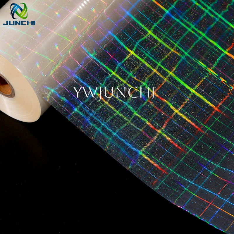 transparent metalized zns pvc hologram film